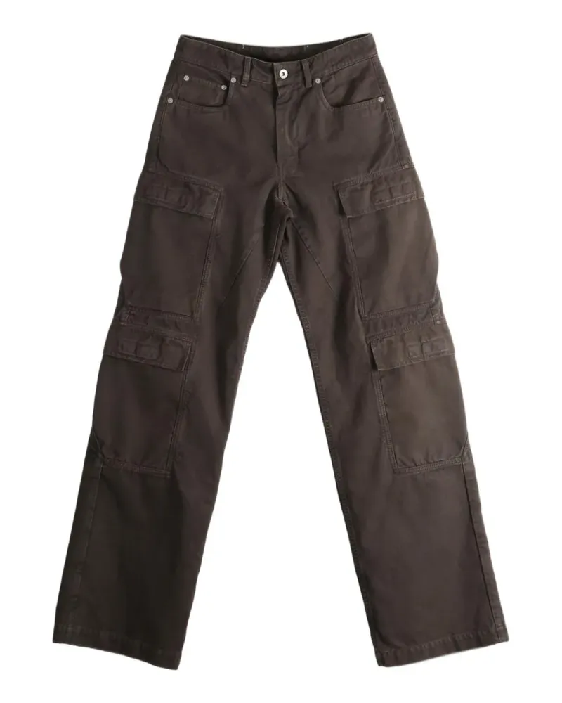 DRKSHDW by Rick Owens multi-pocket cargo pants - Braun Braun