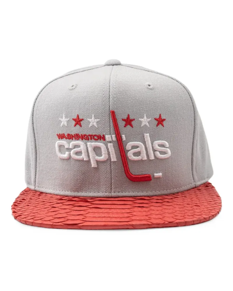 JUST DON x Mitchell & Ness Washington Capitals Python snapback cap - Grau Grau