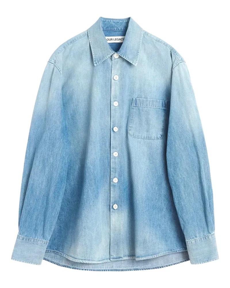 Our Legacy Above shirt - Blau Blau