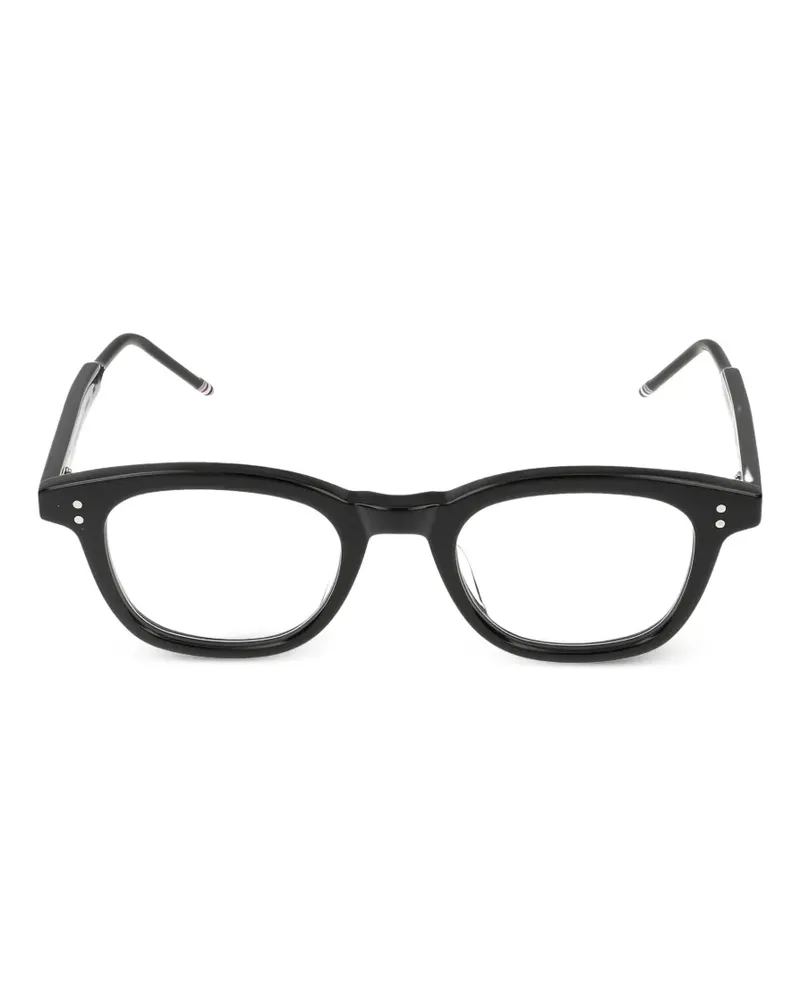 Thom Browne square-frame glasses - Schwarz Schwarz