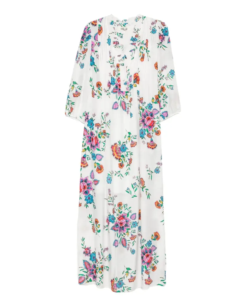 Diane von Furstenberg Layla Maxikleid - Weiß Weiß