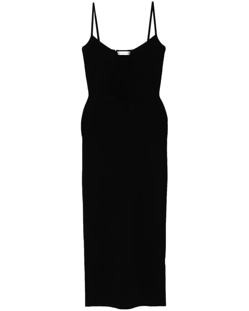 Christopher Esber Salacia Kleid - Schwarz Schwarz