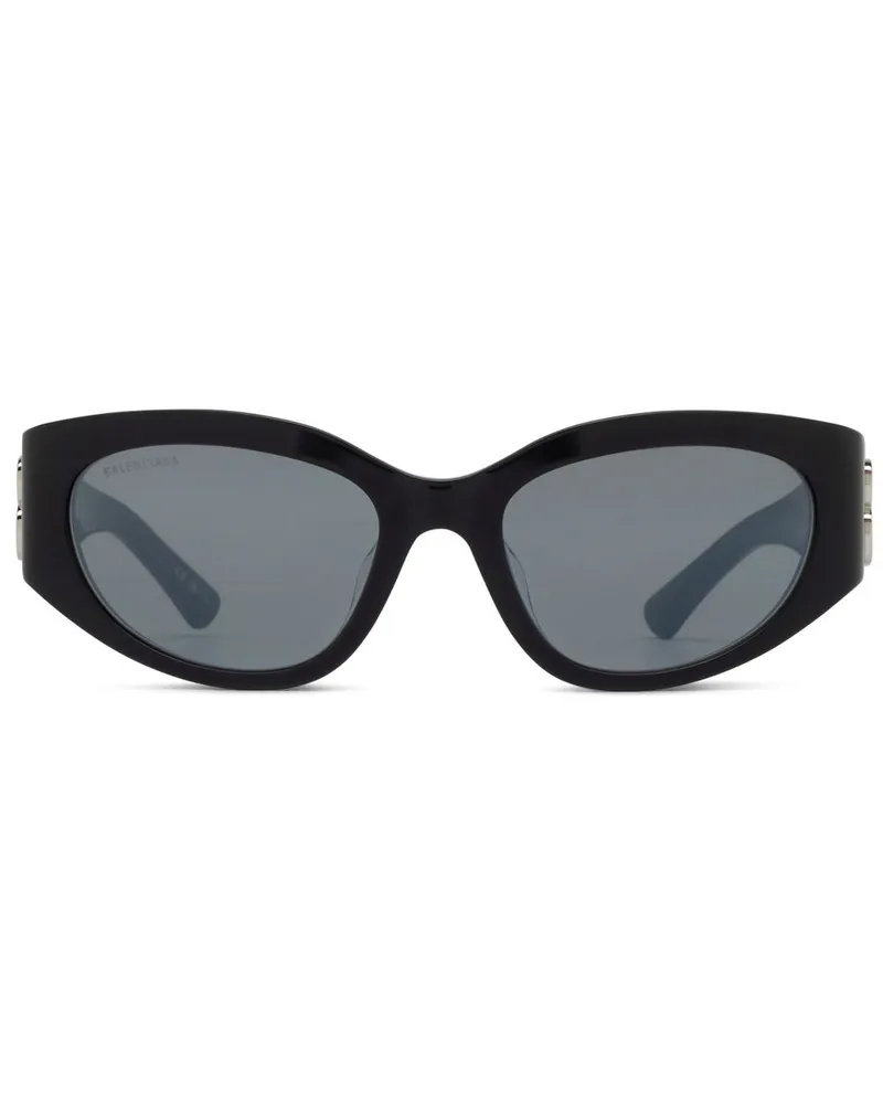 Balenciaga Sonnenbrille mit Cat-Eye-Gestell - Grau Grau