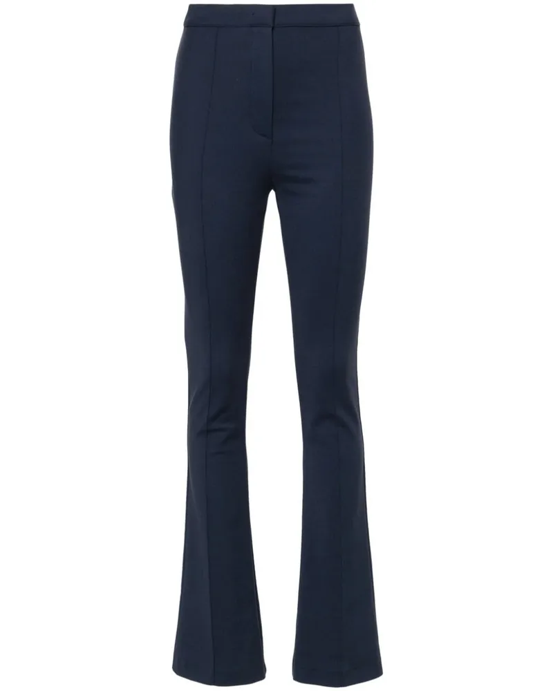 Patrizia Pepe Ausgestellte Slim-Fit-Hose Blau