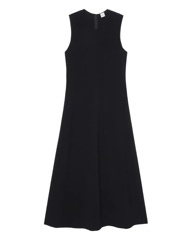 Totême Ärmelloses Kleid - Schwarz Schwarz