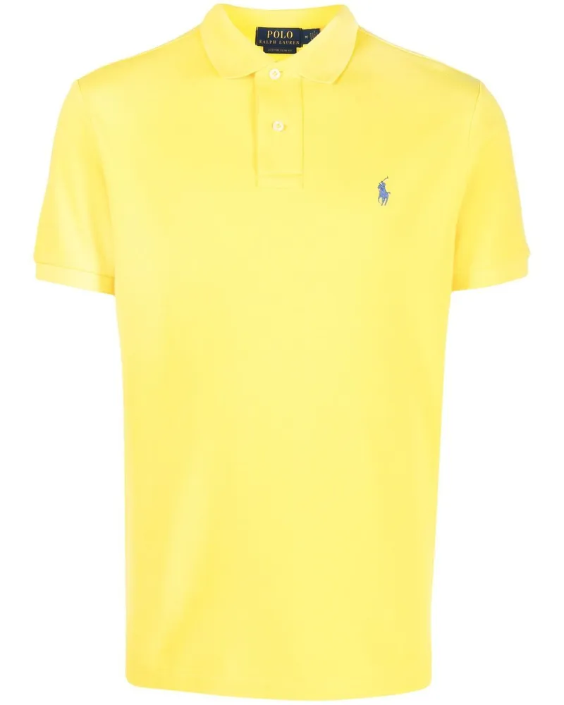 Ralph Lauren Poloshirt mit Logo-Stickerei - Gelb Gelb