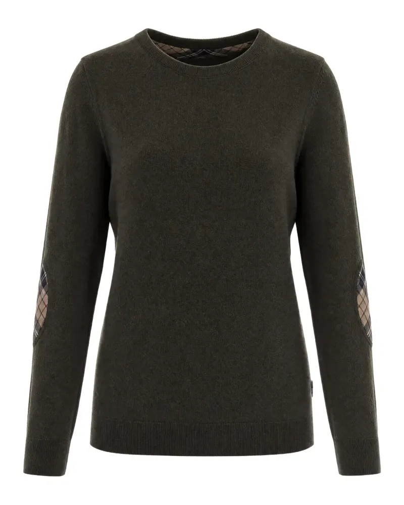 Barbour Pendle Pullover mit rundem Ausschnitt - Grün Grün