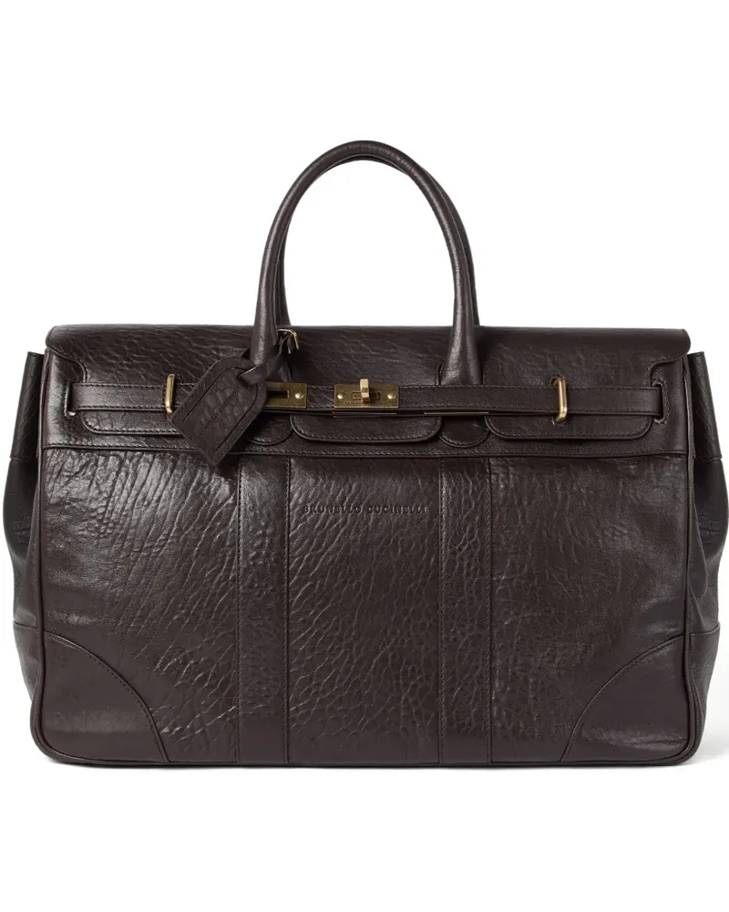 Brunello Cucinelli Country Reisetasche - Braun Braun