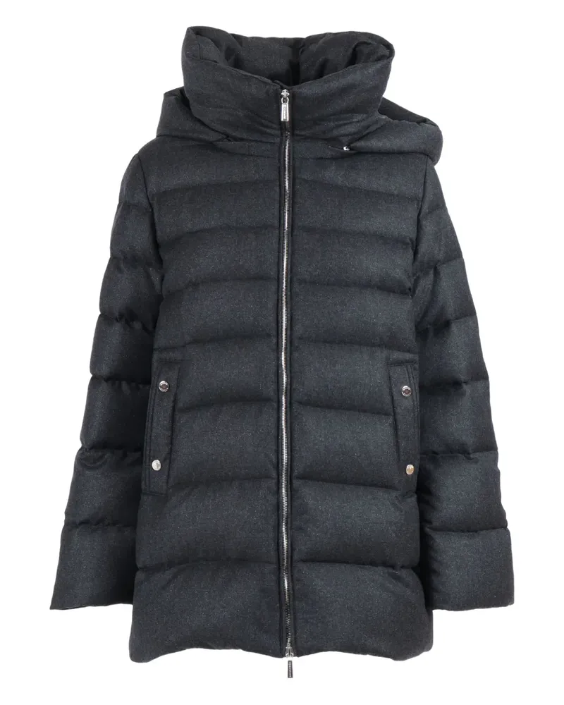 MOORER Natalia Jacke - Blau Blau