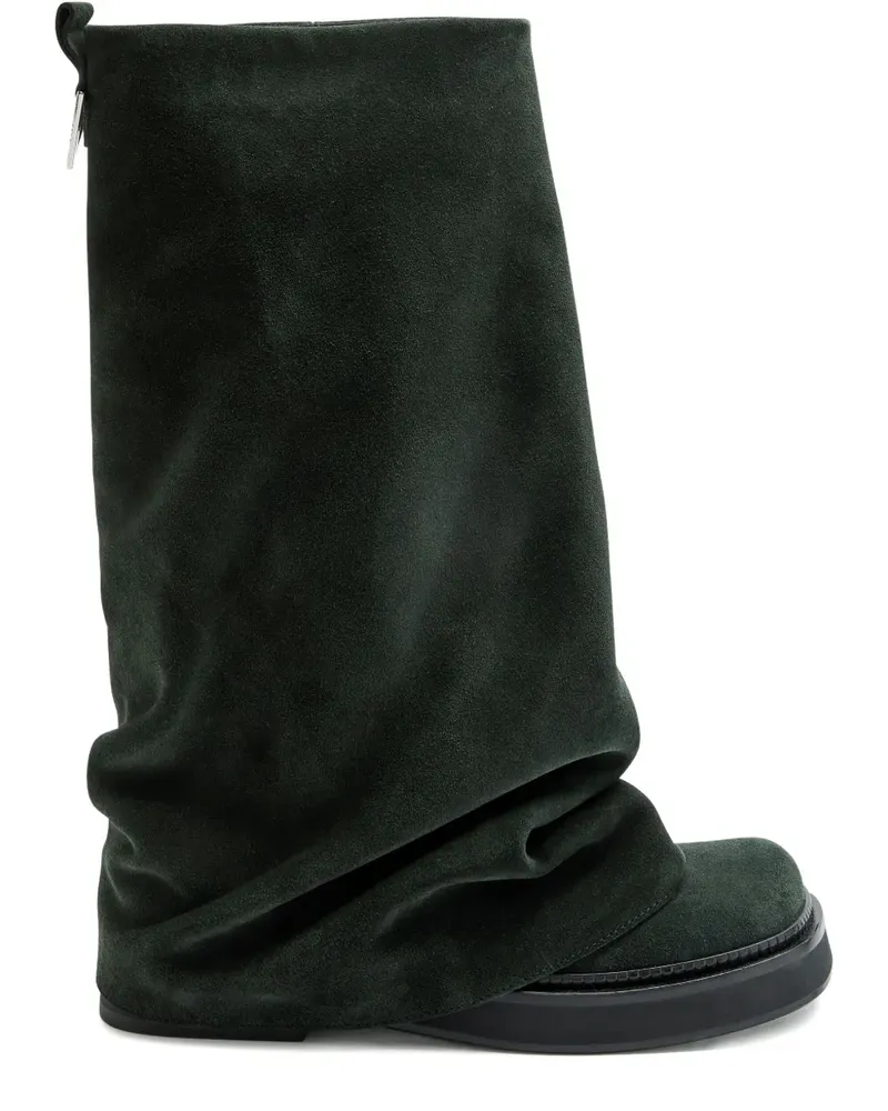 ATTICO Robin Bikerstiefel - Schwarz Schwarz