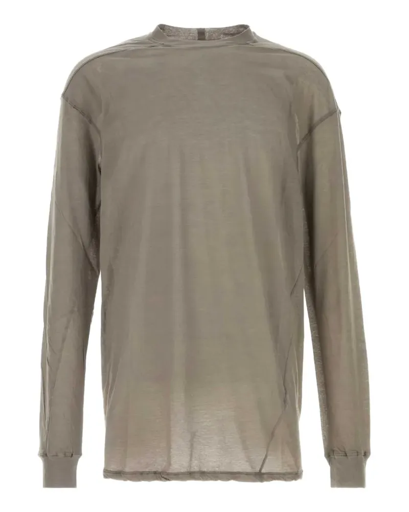 Rick Owens Jumbo long-sleeved T-shirt - Grau Grau