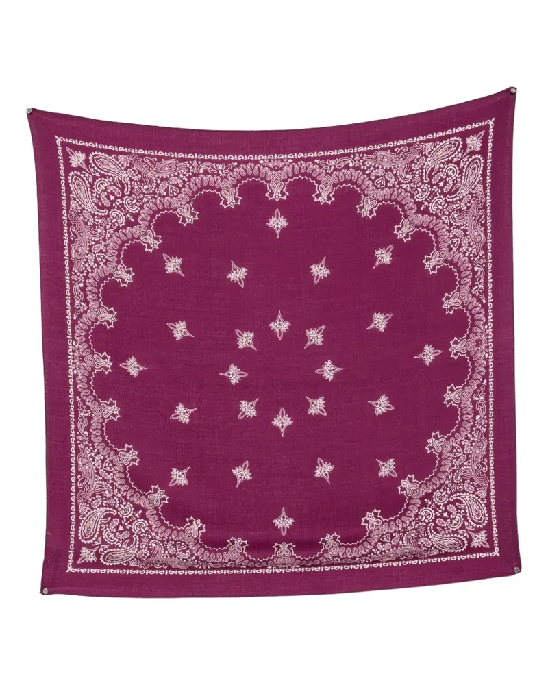 Destin Judy Bandana mit Paisleymuster - Violett Violett