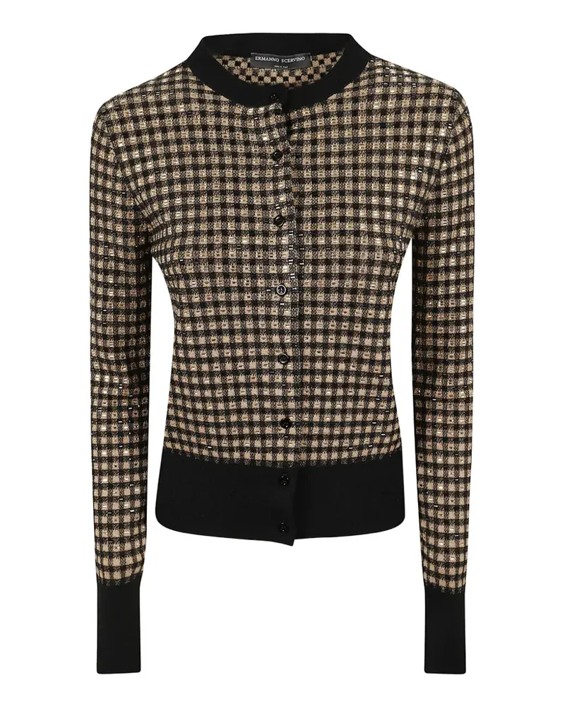 Ermanno Scervino Cardigan mit Kristallverzierung - Schwarz Schwarz