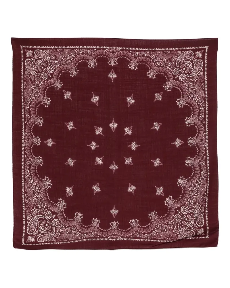 Destin Halstuch mit Paisley-Print - Rot Rot
