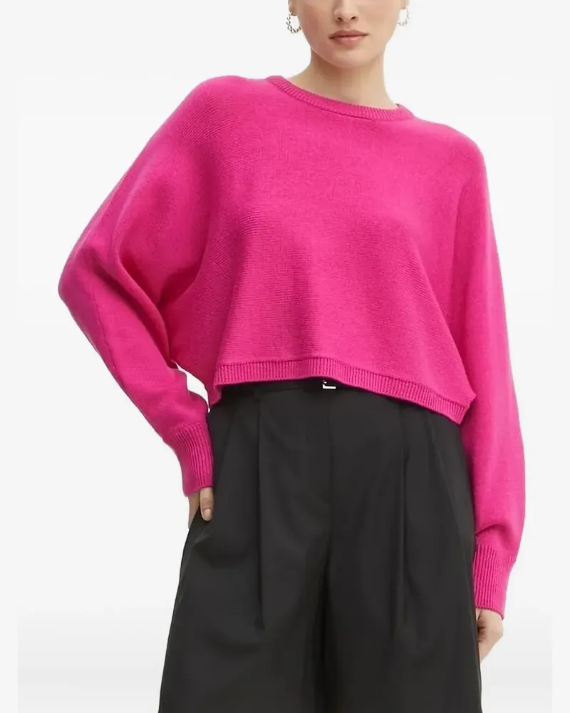 Michael Kors Pullover mit Logo-Schild - Rosa Rosa
