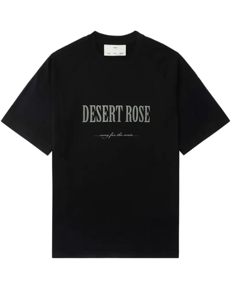 Song For The Mute Desert Rose T-Shirt - Schwarz Schwarz