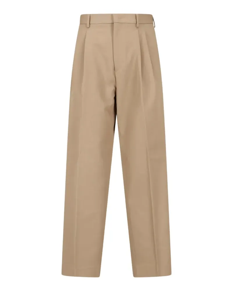 Be Able Straight-Leg-Hose mit Falten - Nude Nude