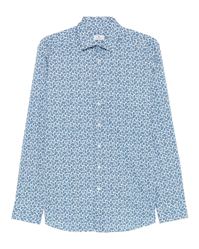 Etro paisley-print shirt - Blau Blau