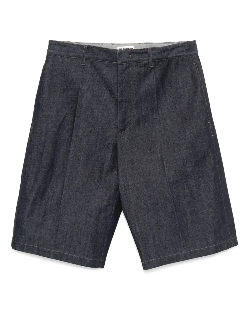Jil Sander Klassische Jeans-Shorts - Blau Blau