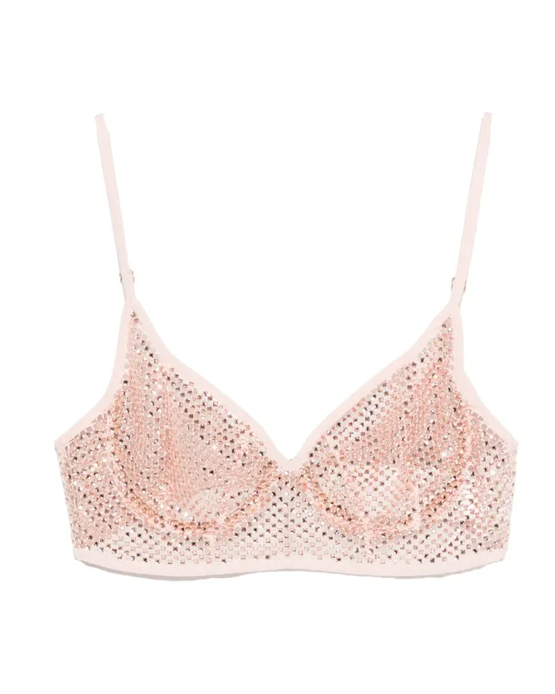 Genny Verziertes Oberteil - Rosa Rosa