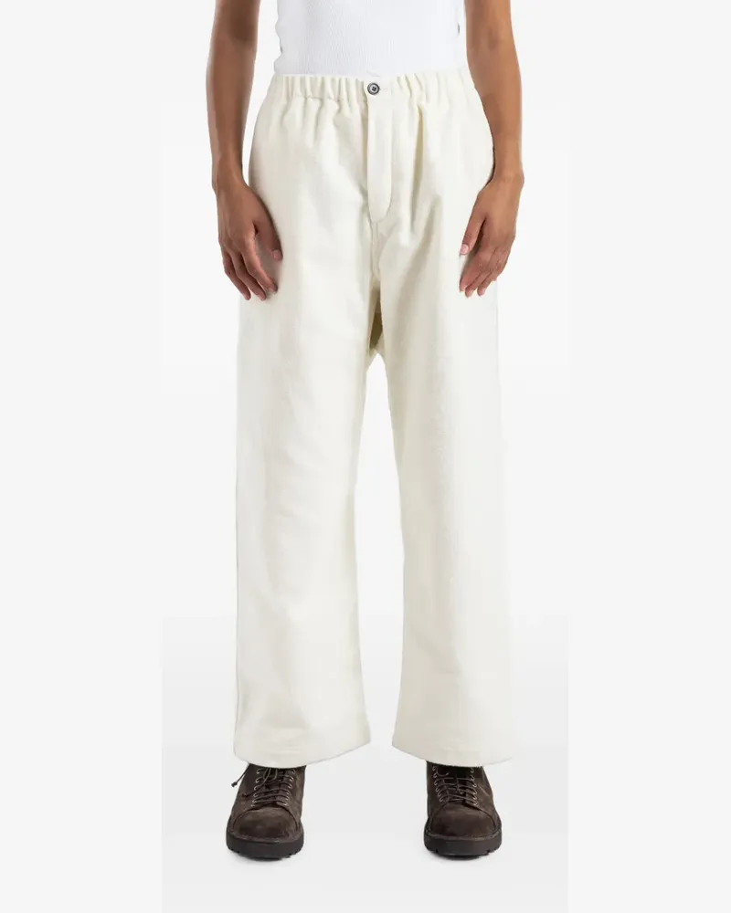 Sofie D'Hoore Tief sitzende Hose - Weiß Weiß