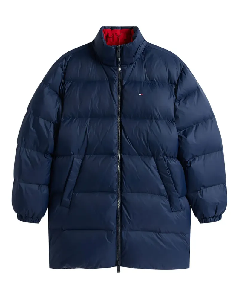 Tommy Hilfiger Gefütterte Jacke mit Reißverschluss - Blau Blau