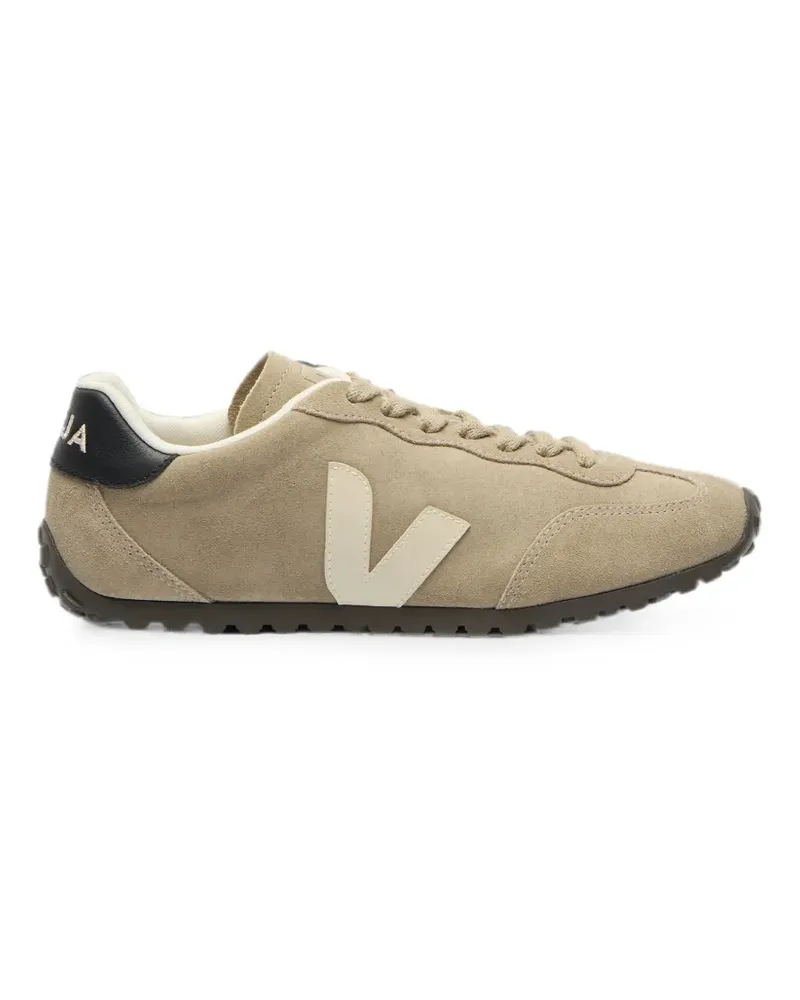 VEJA suede logo-patch sneakers - Nude Nude