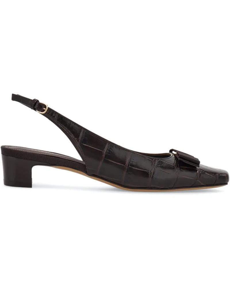 Ferragamo Vara Pumps 30mm - Braun Braun