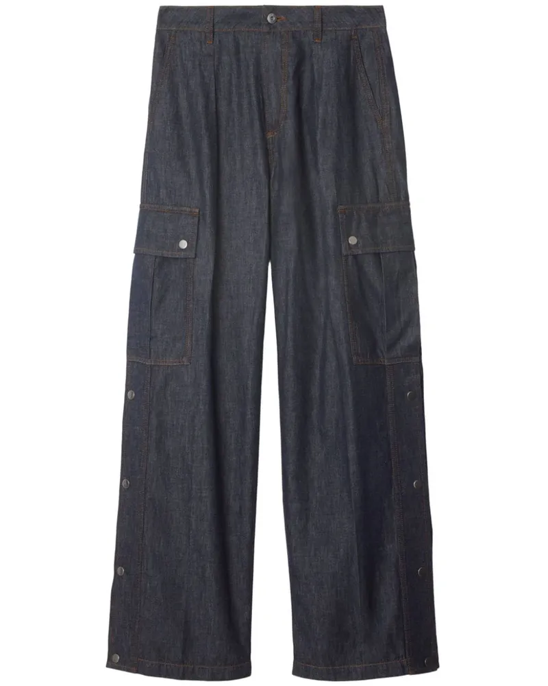 Burberry Cargo-Jeans - Blau Blau