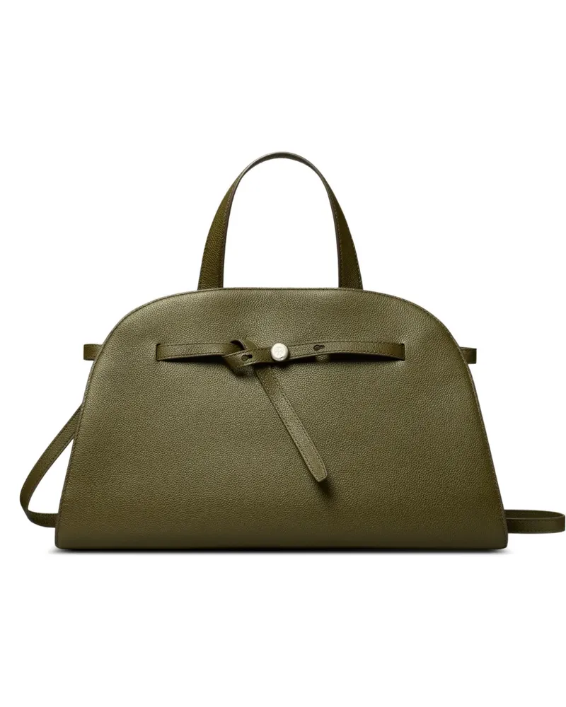 Tory Burch pebbled-leather tote bag - Grün Grün
