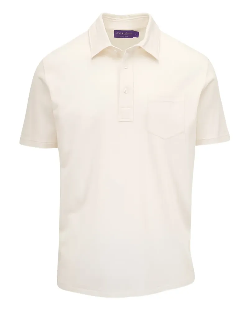 Ralph Lauren Gestricktes Hemd mit Tasche - Nude Nude