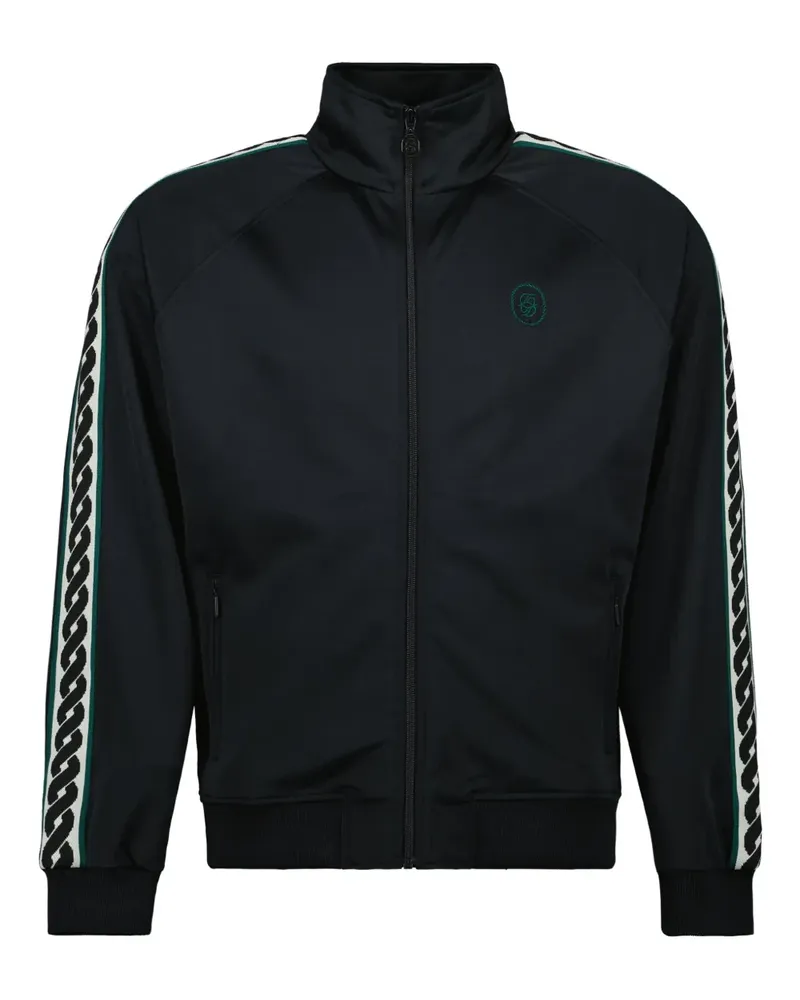 Drôle de Monsieur Cardigan mit Logo-Stickerei - Schwarz Schwarz