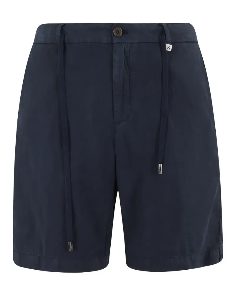 MYTHS drawstring elasticated-waist shorts - Blau Blau
