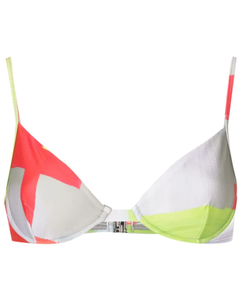 Lenny Niemeyer Canvas-Bikinioberteil - Mehrfarbig Mehrfarbig