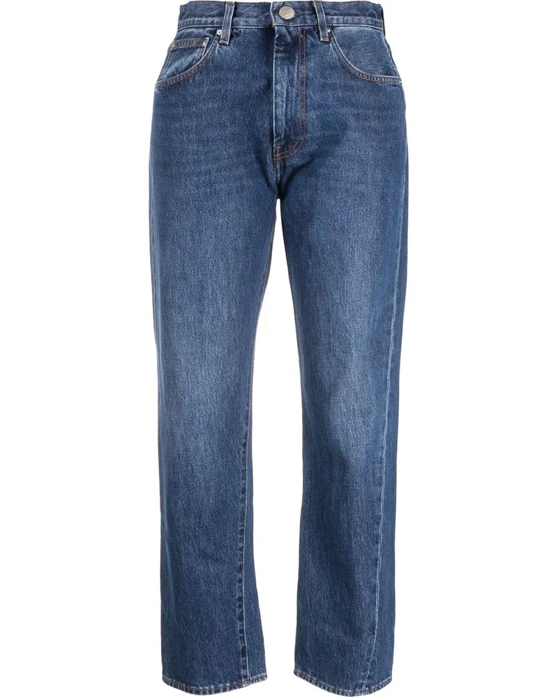Totême Gerade Jeans aus Bio-Baumwolle - Blau Blau
