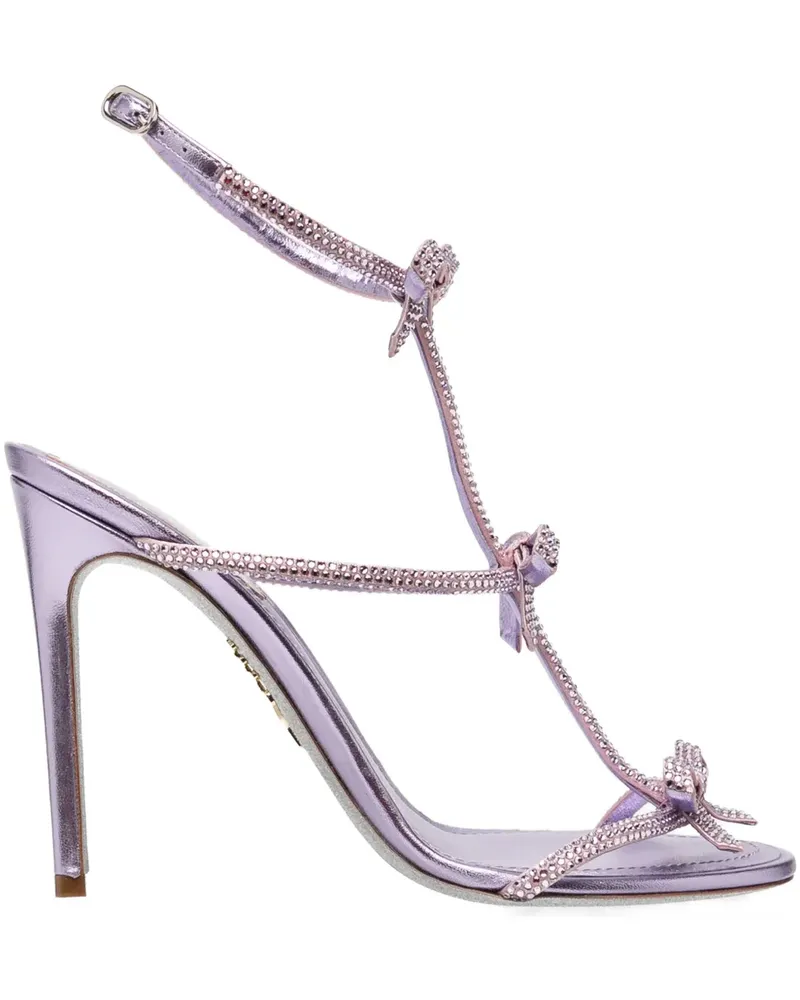 René Caovilla 105mm Caterina heeled sandals - Violett Violett