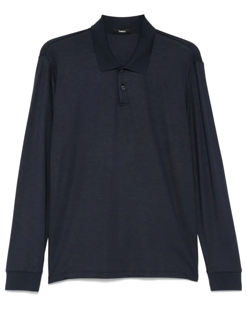 Theory Goris Poloshirt Blau