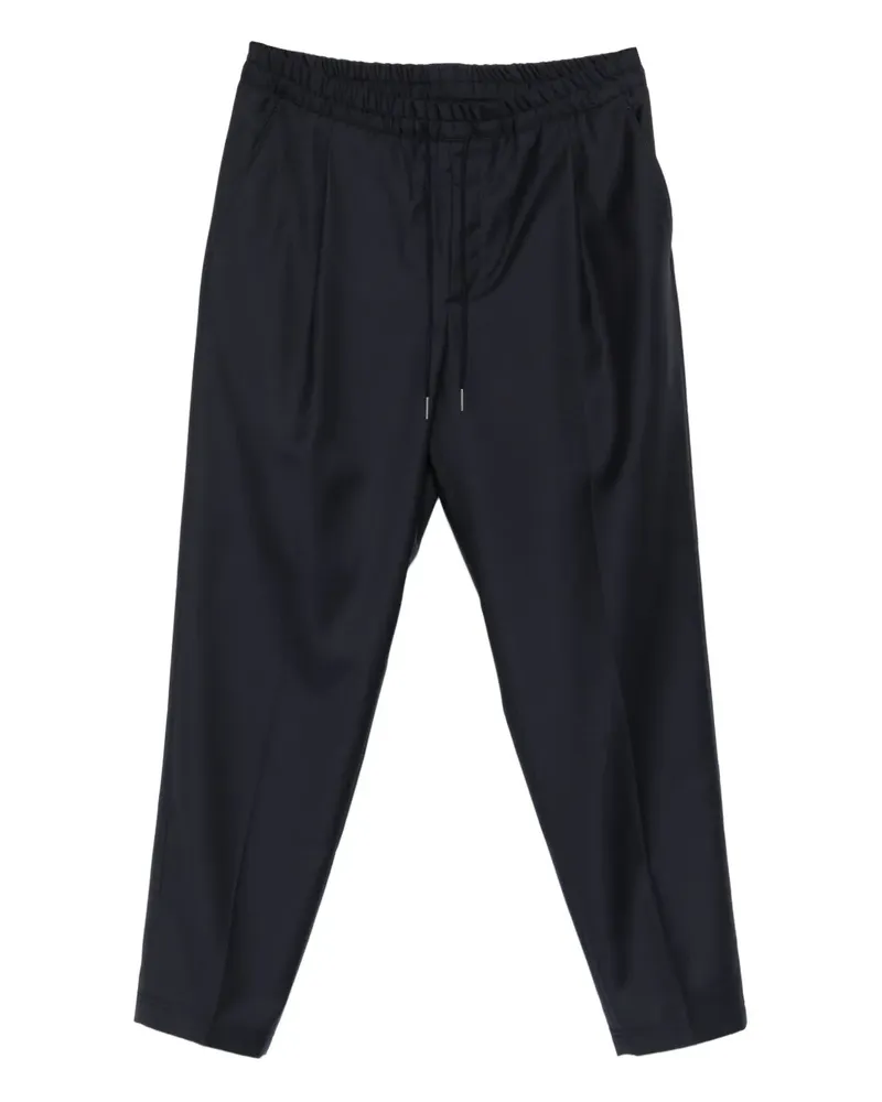Caruso Bundfaltenhose mit Kordelzug - Blau Blau