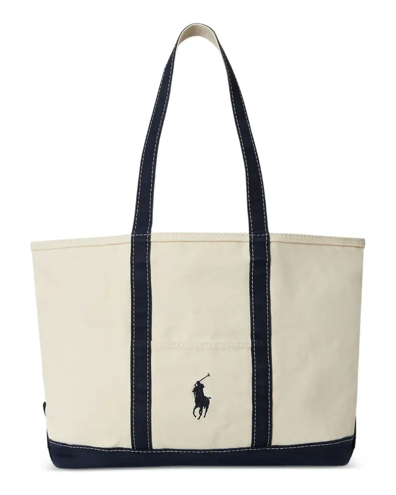 Ralph Lauren Big Pony tote bag - Nude Nude