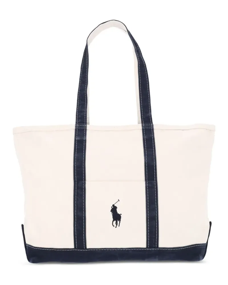 Ralph Lauren Big Pony Tote Bag - Nude Nude