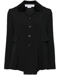 Comme des Garçons Geknöpfter Blazer Schwarz