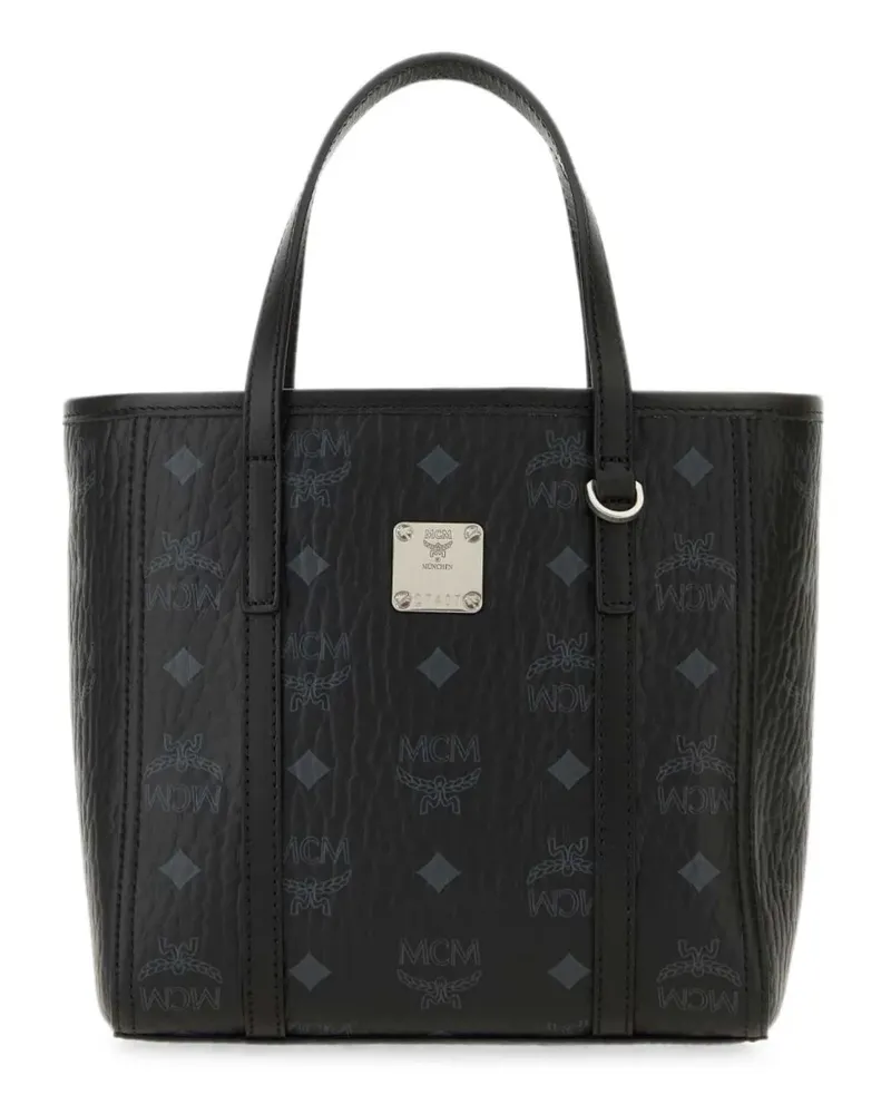 MCM Toni monogram leather tote bag - Schwarz Schwarz