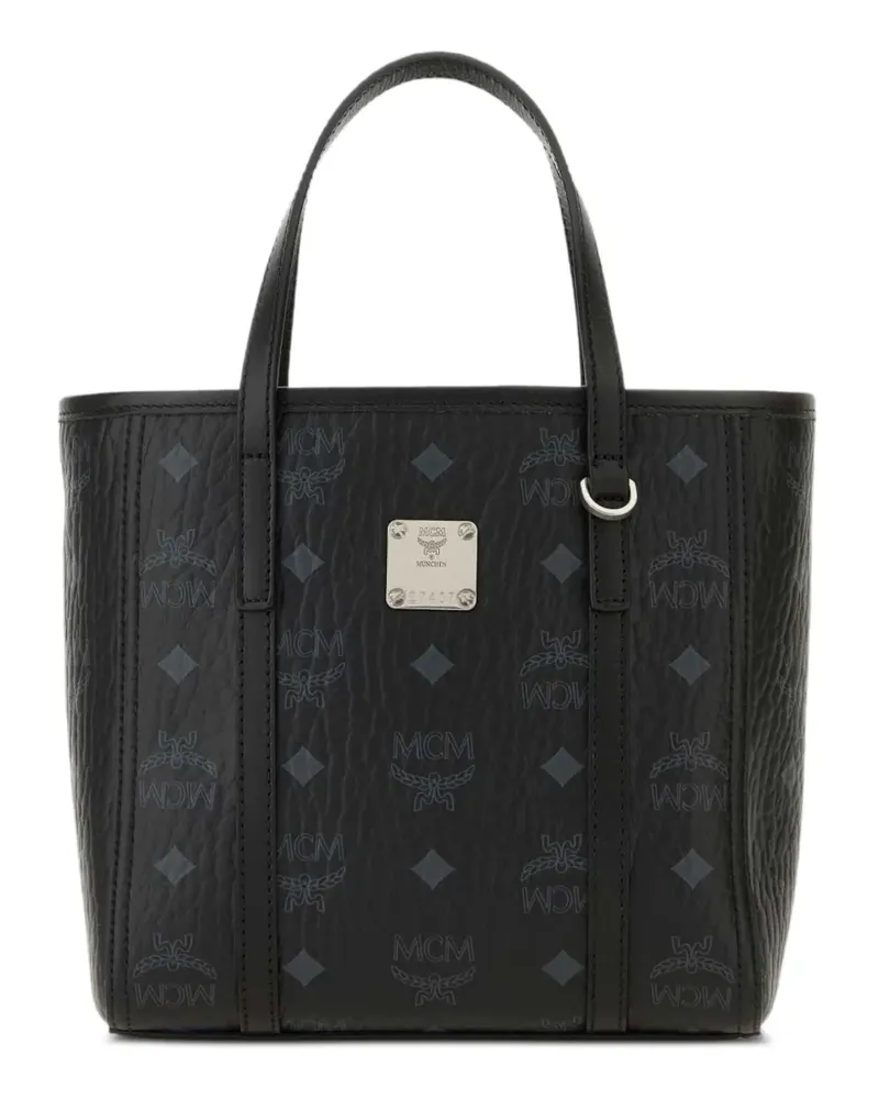 MCM Toni monogram leather tote bag - Schwarz Schwarz