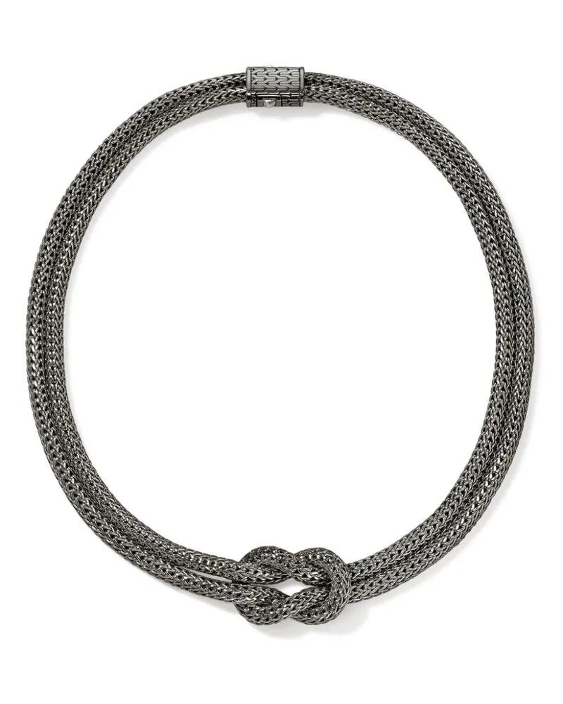 John Hardy Love Knot Halskette - Silber Silber