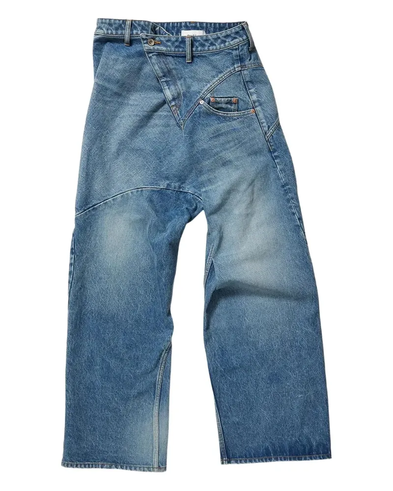 Doublet Jeans mit Gürtelschlaufen - Blau Blau