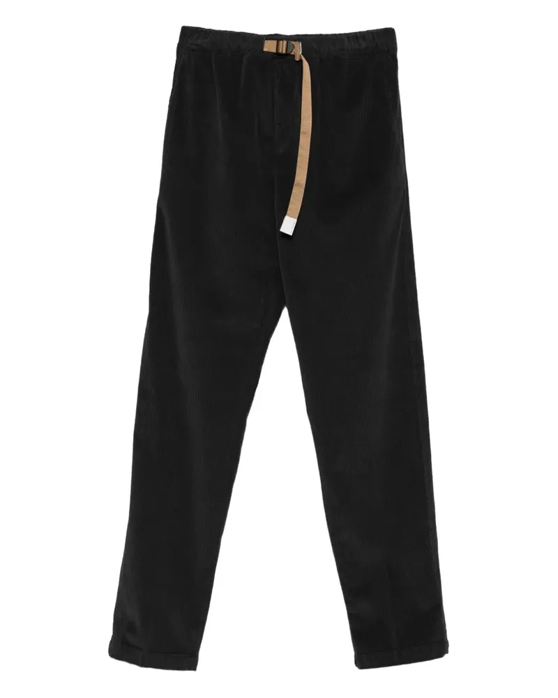 PLAN C Hose aus Cord - Schwarz Schwarz