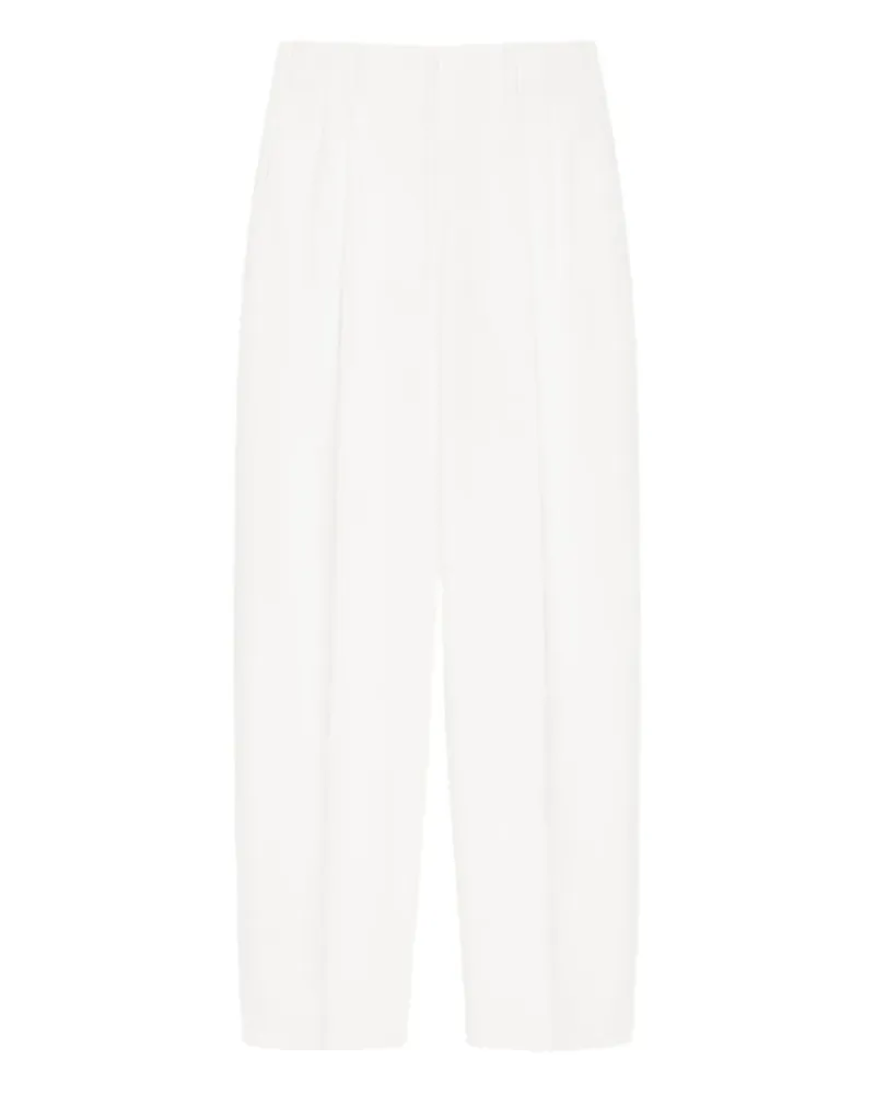 Givenchy Hose mit Bundfalten - Weiß Weiß