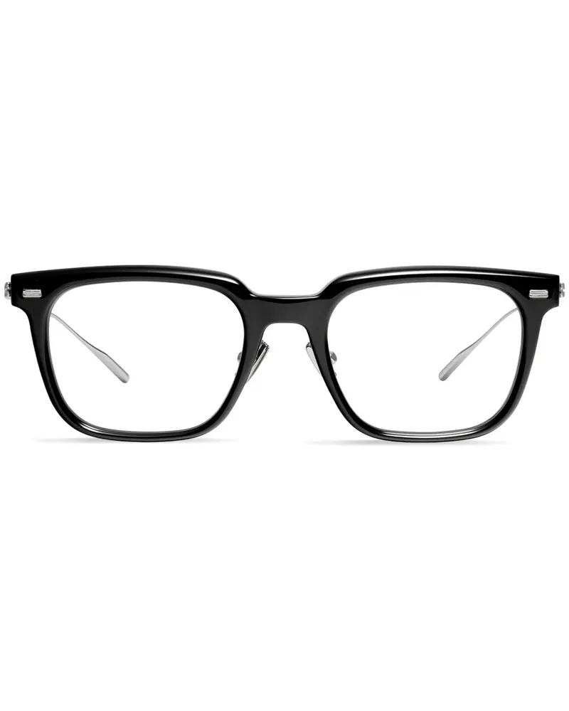 Gentle Monster Zin 01 Brille mit eckigem Gestell - Schwarz Schwarz