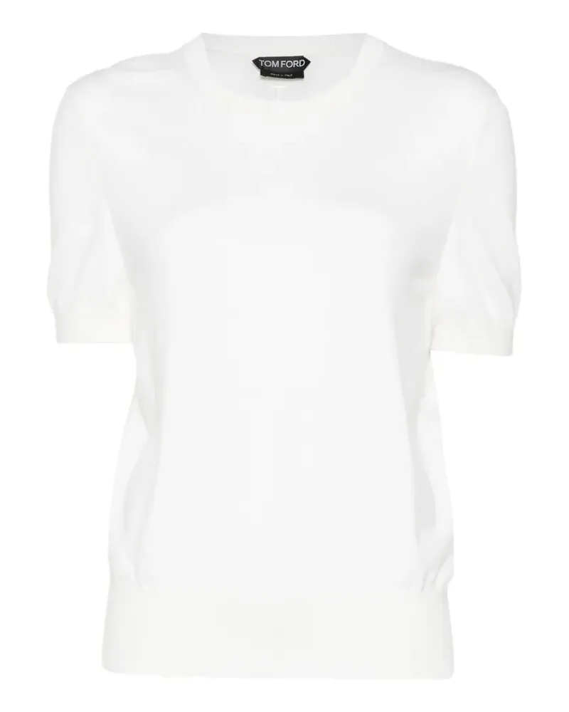 Tom Ford Klassisches T-Shirt - Weiß Weiß