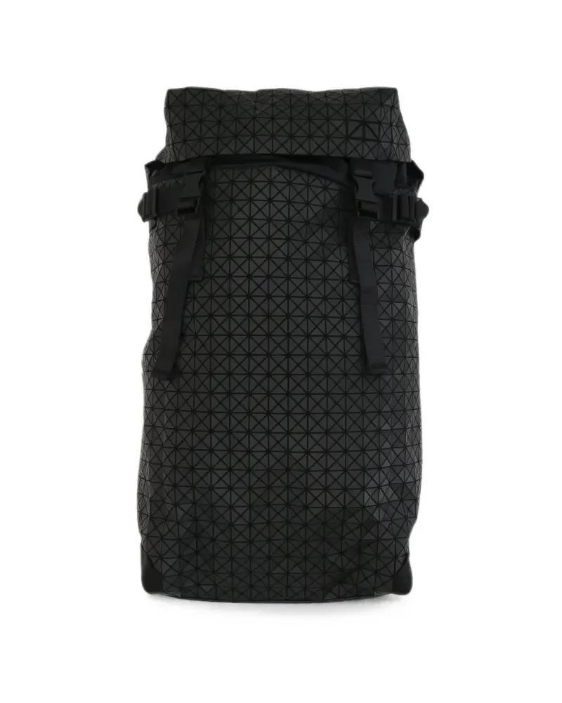 Issey Miyake Liner Rucksack mit geometrischen Einsätzen - Schwarz Schwarz